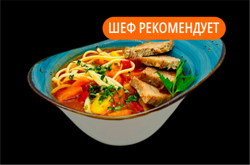Лагман с говядиной по-домашнему